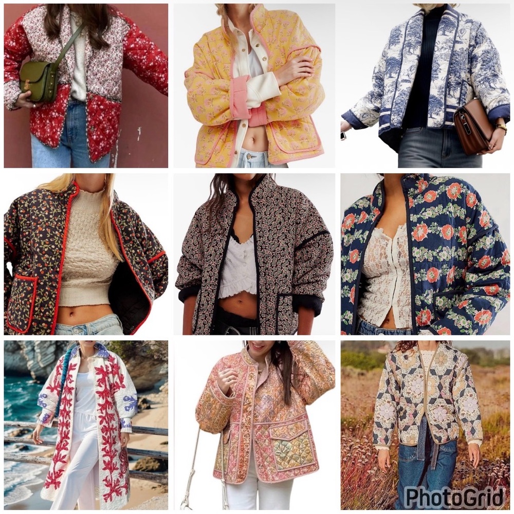 Black & White Embroidered Floral Open Front Jacket | Boho Chic Cardigan - Picture 10 of 11